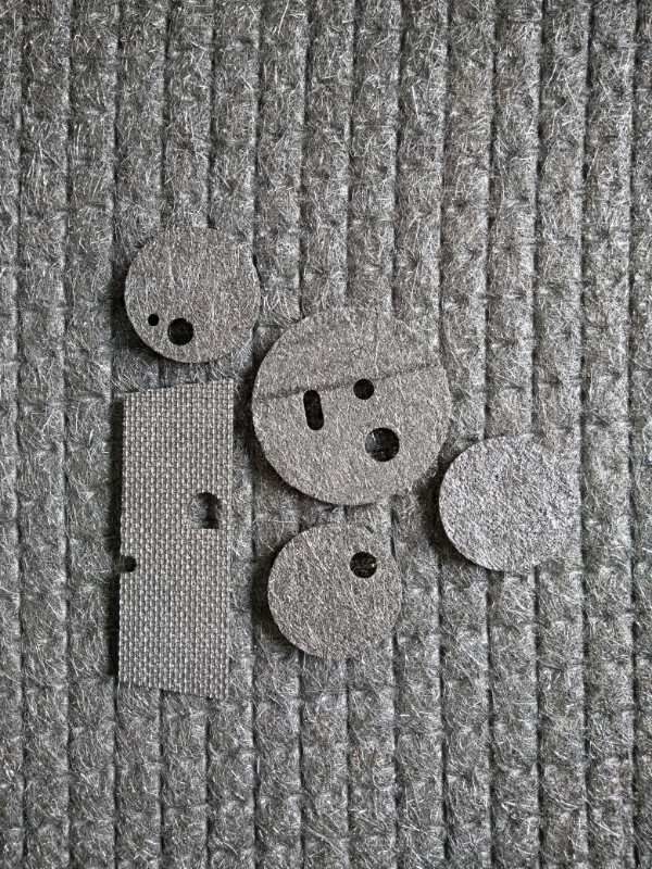 烧结毡使用时各层在高温下有何转变？？？